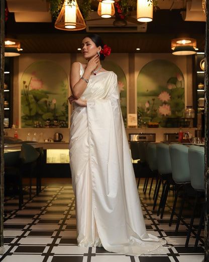 Royal Grace in Classic Black Saree