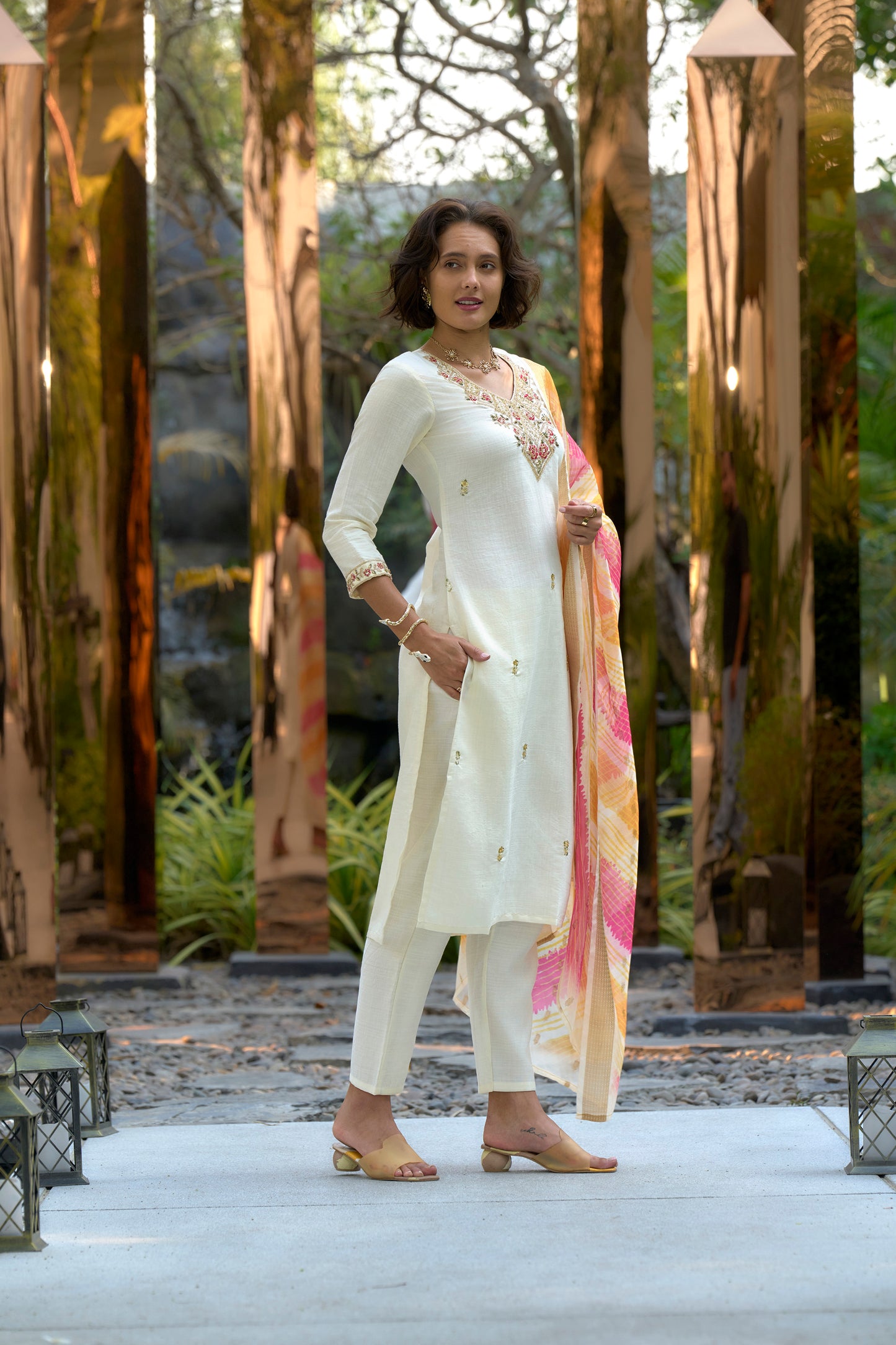Chandbali Kurta Set