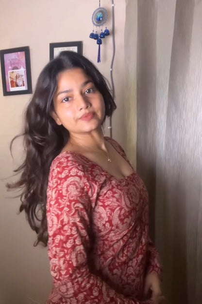 KURTI: GEORGETTE WITH PRINT