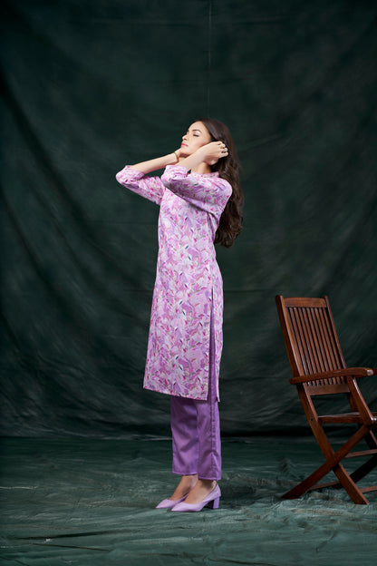 Cotton Jhabba Kali Kurta