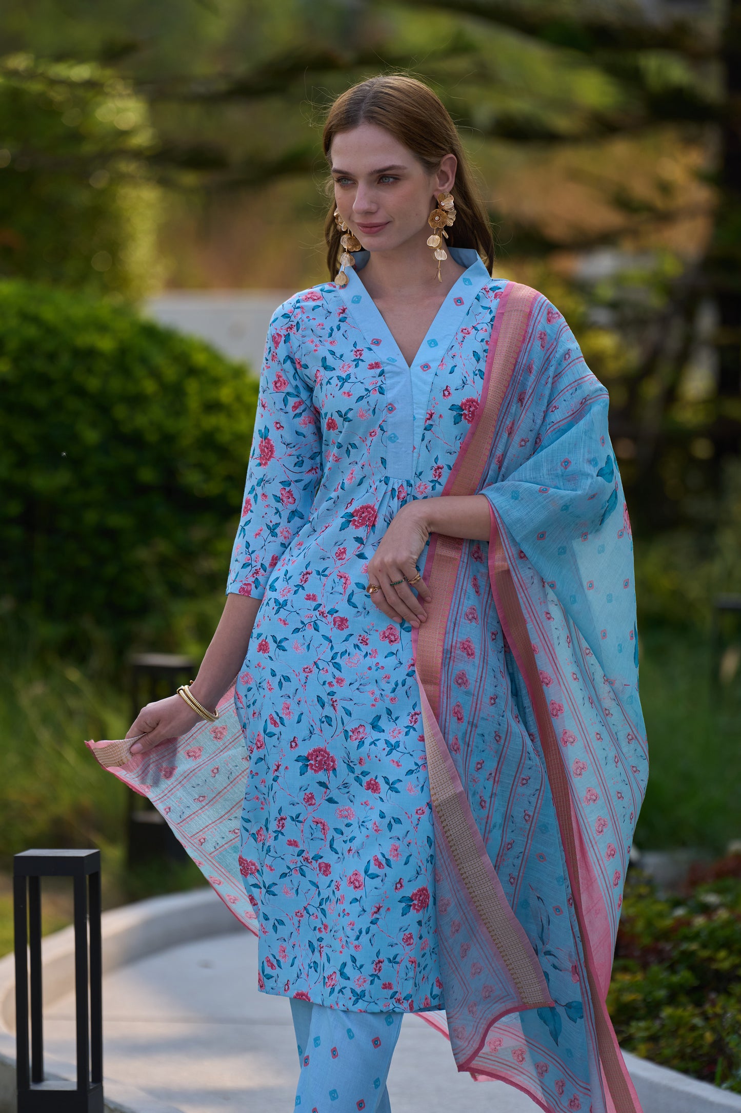 Floral Whisper Kurta Set