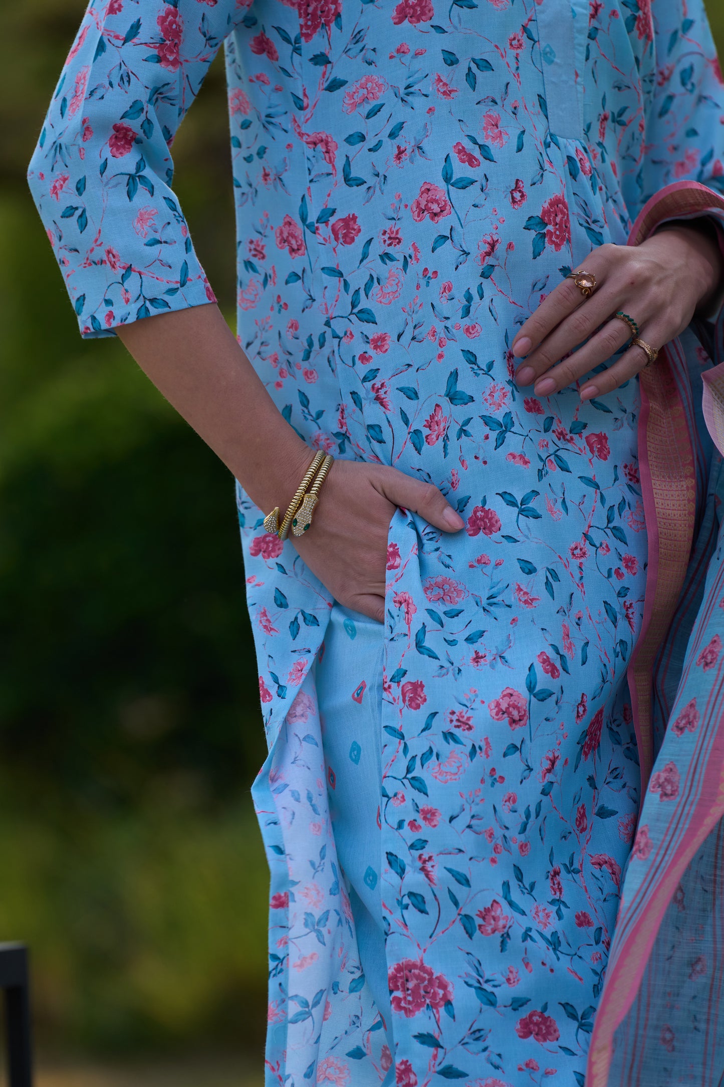 Floral Whisper Kurta Set