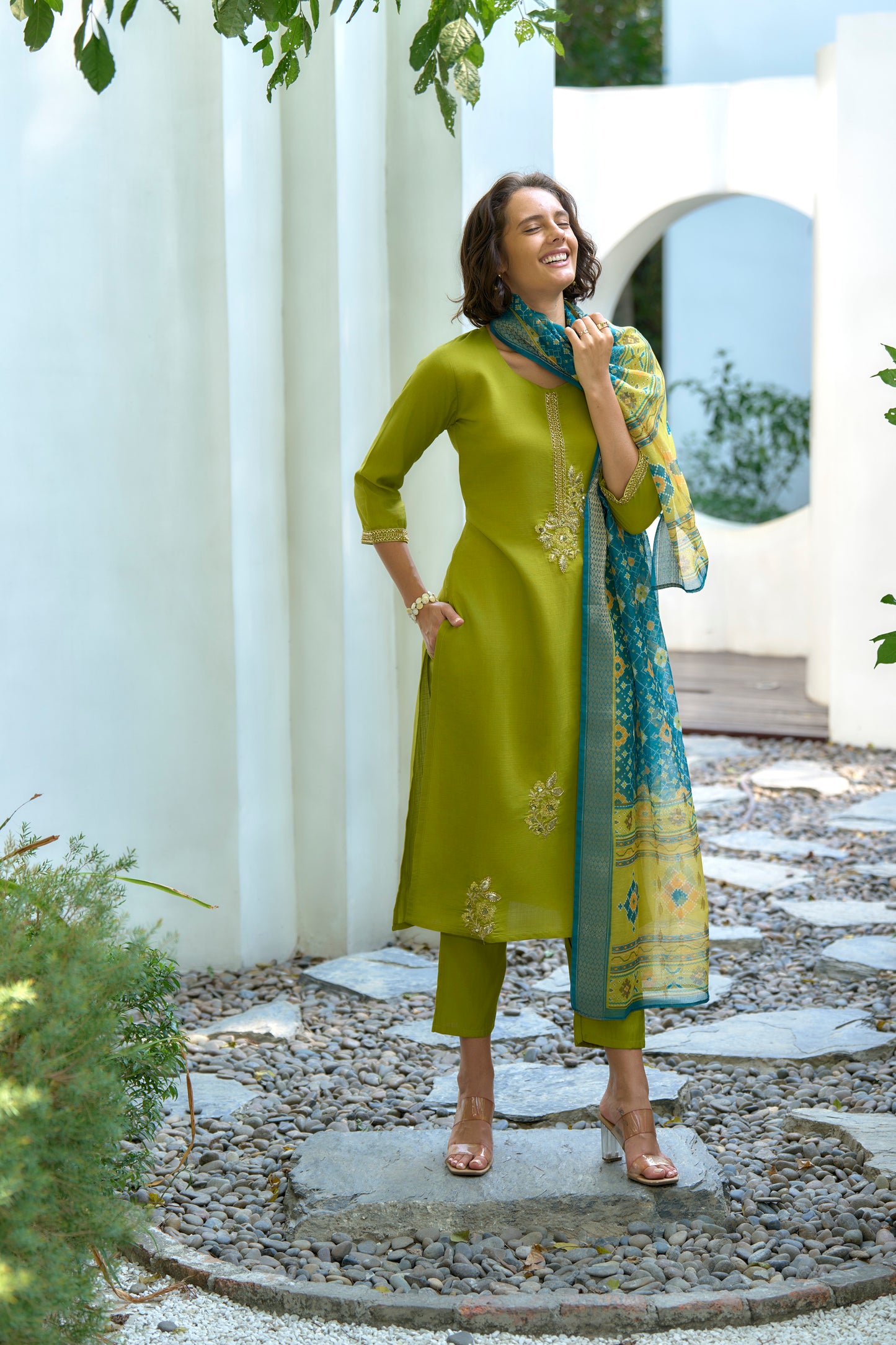 Inaya Chanderi Charm