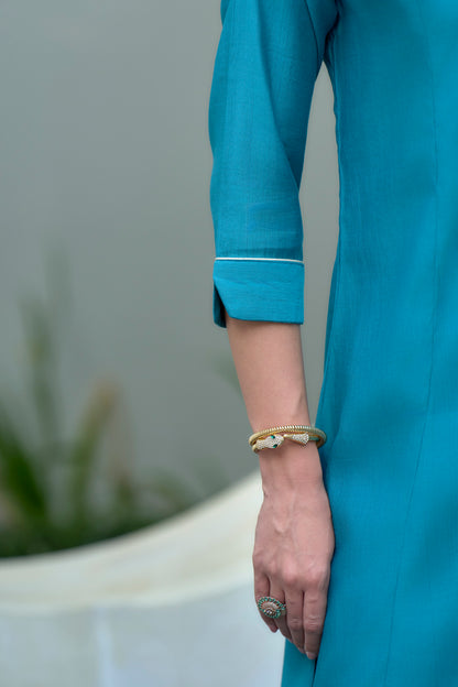 Sky Blue Vatican Kurta Set