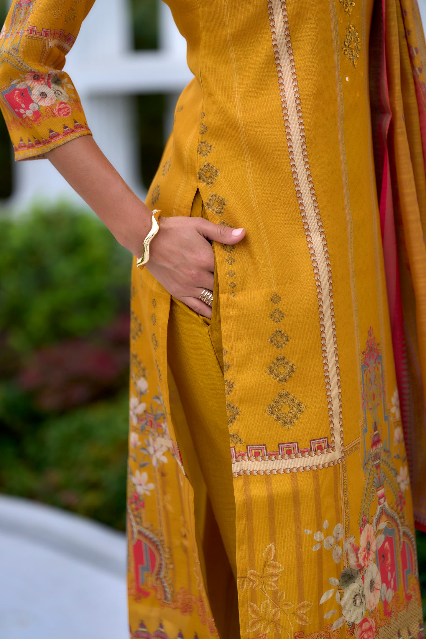 Stylish Floral Printed Co-ord Set