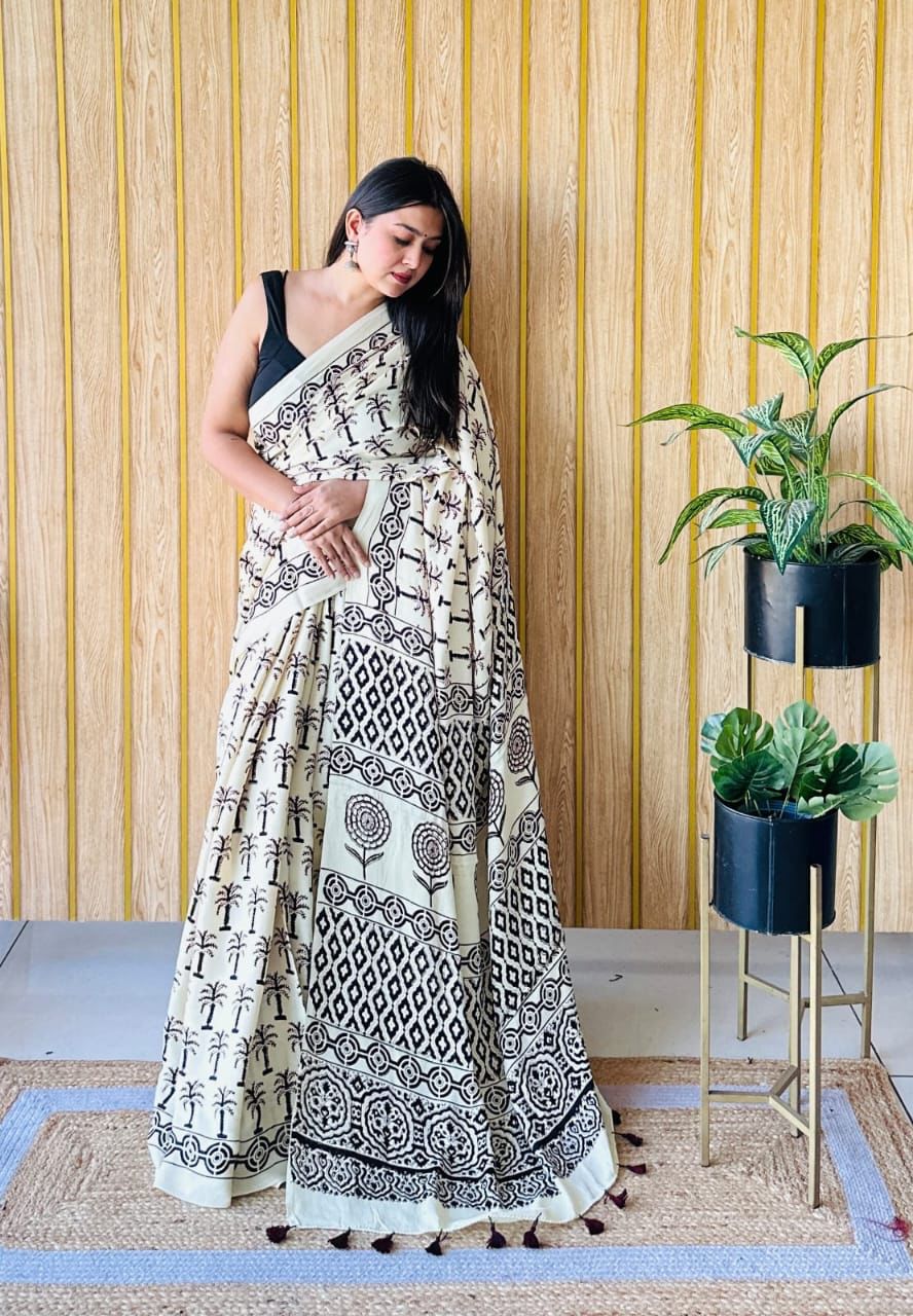 SUPER RICH PURE GAJI SATIN AJRAK SAREE