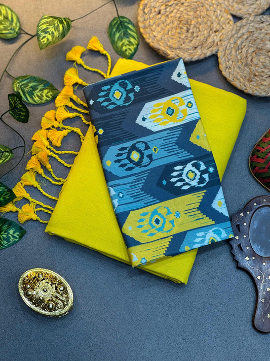 Lunch New Handloom Khadi Cotton Saree