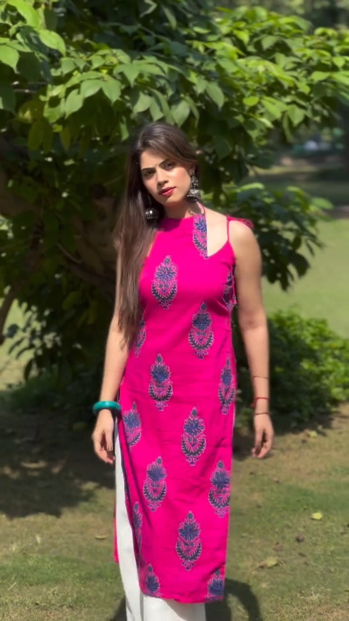 KURTI: RAYON WITH PRINT