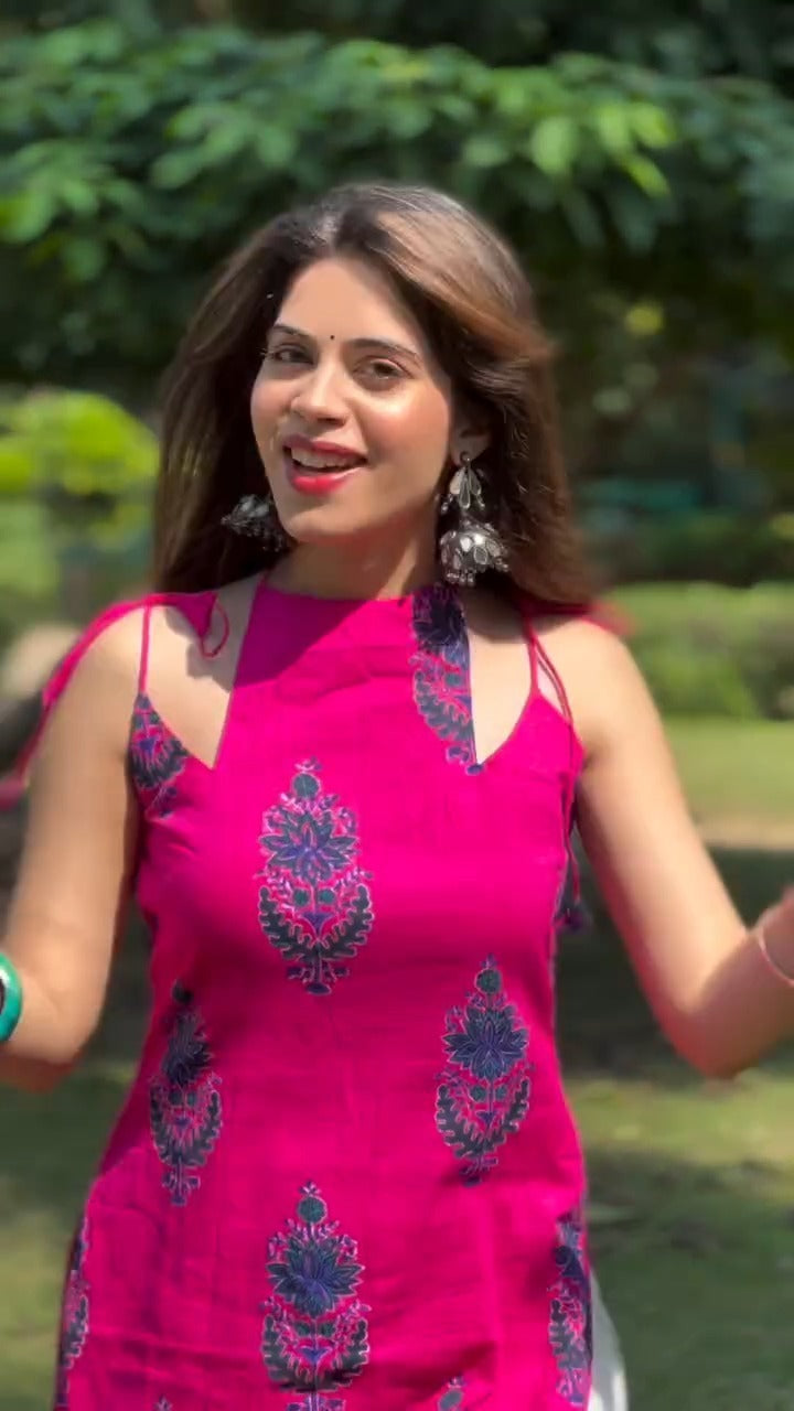 KURTI: RAYON WITH PRINT