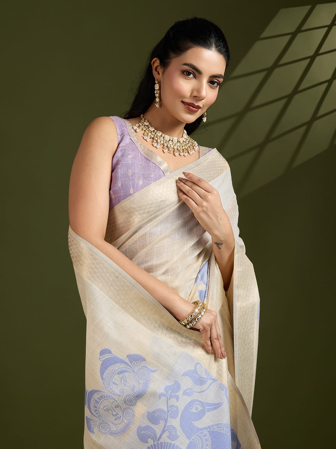 NOW WE ARE COMING WITH TOTALLY TRADITIONAL CONCEPT SAREE