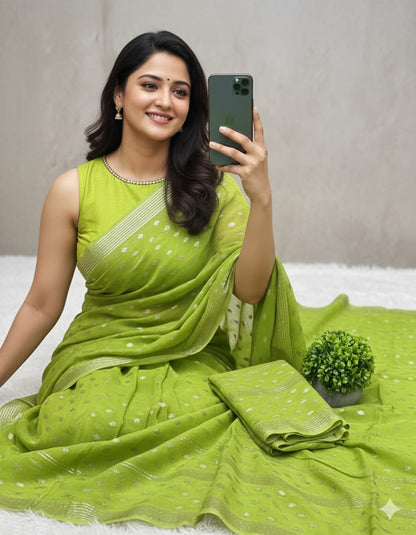 Pure Viscose Georgette SAREE