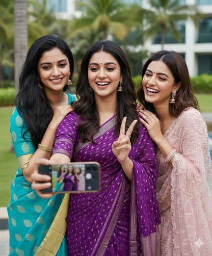 Pure Viscose Georgette SAREE