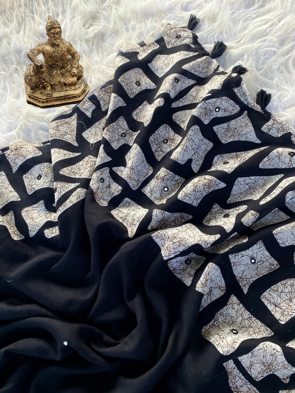 BLACK DESIGNER BOLLYWOOD SAREE