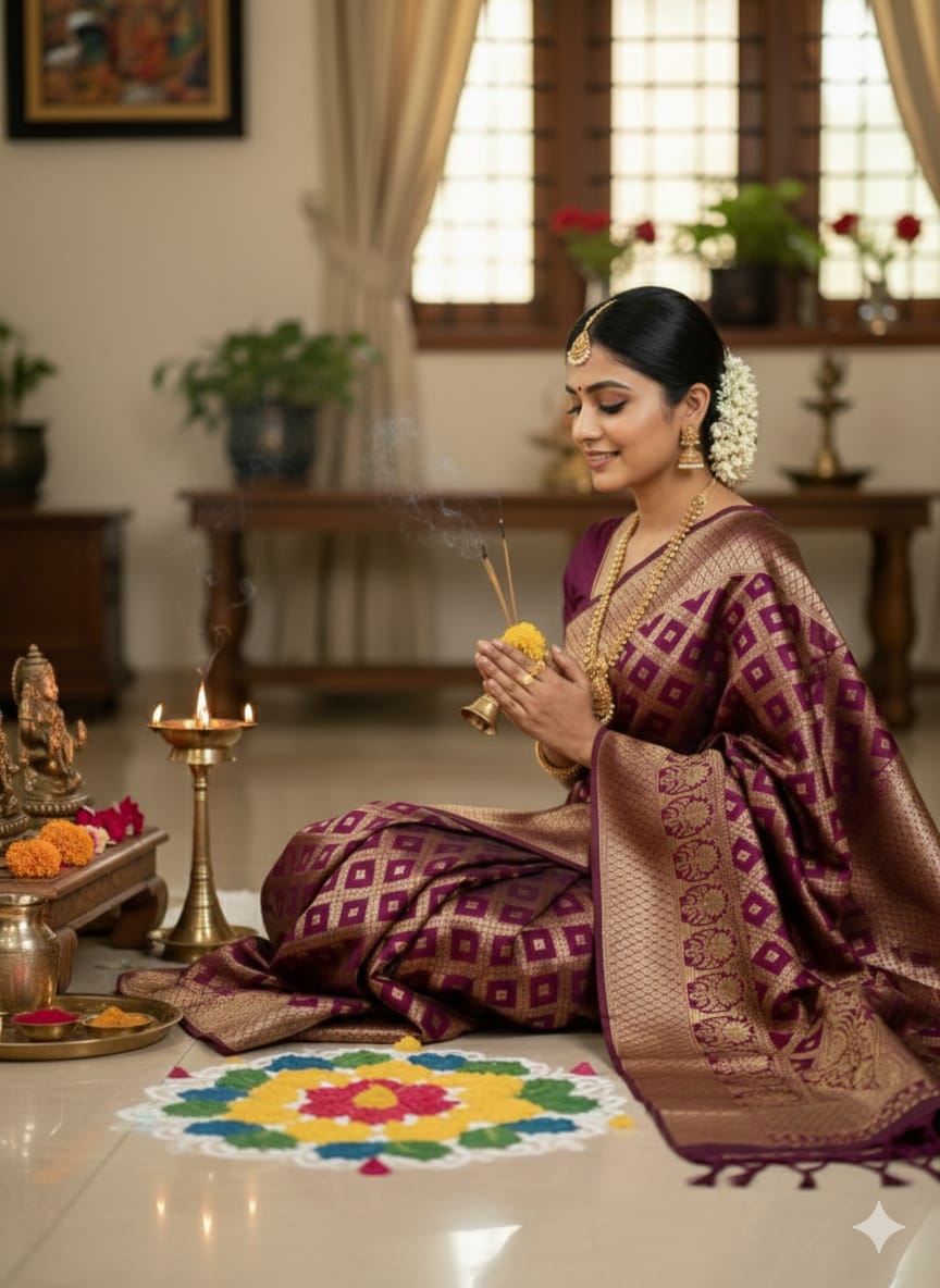 BEAUTIFUL SOFT BANARASI SILK SAREE