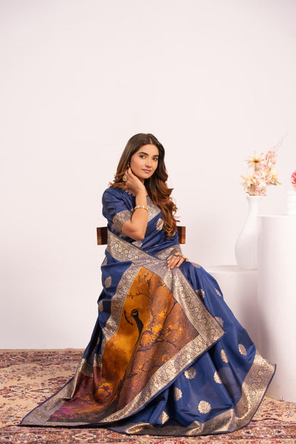 BANARASI PORTRAIT SAREE