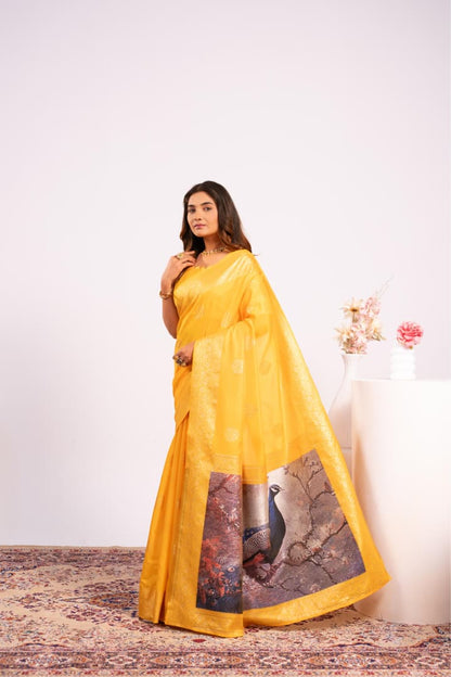 BANARASI PORTRAIT SAREE