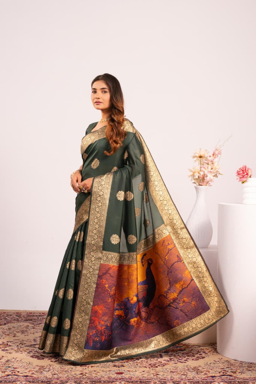 BANARASI PORTRAIT SAREE