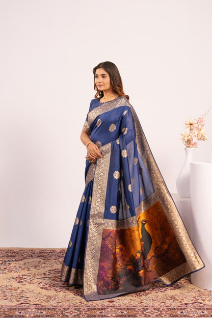 BANARASI PORTRAIT SAREE