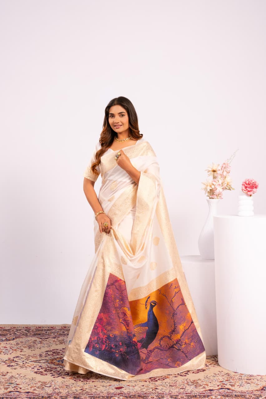 BANARASI PORTRAIT SAREE