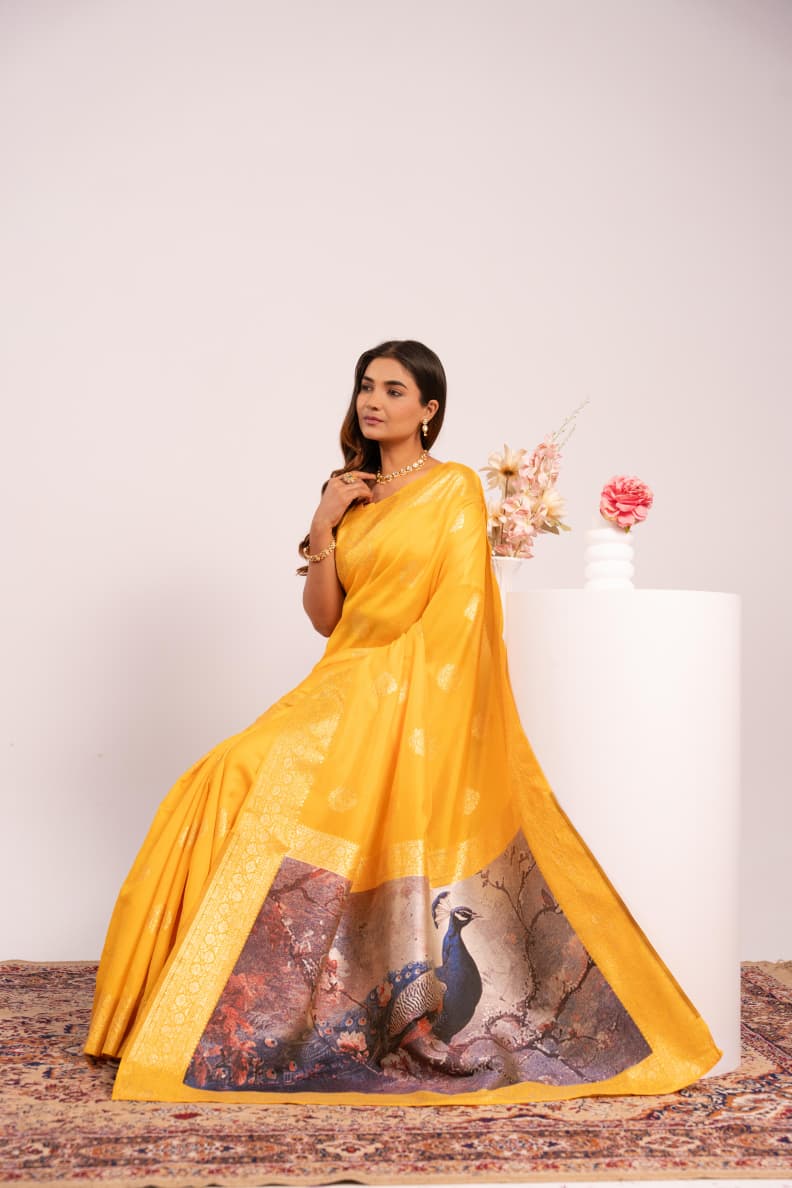 BANARASI PORTRAIT SAREE
