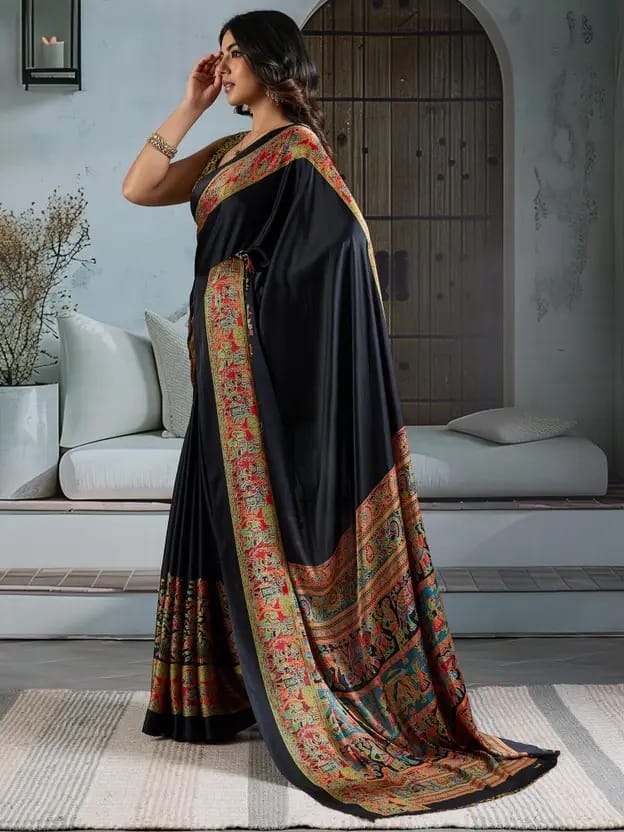 MADHUBANI  PRINTED  SAREE