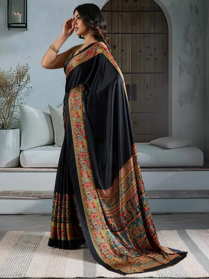 MADHUBANI  PRINTED  SAREE