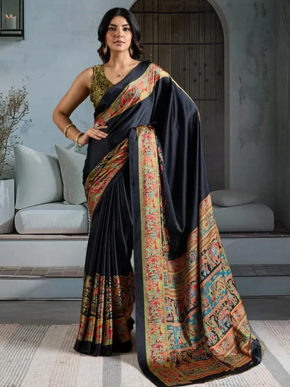 MADHUBANI  PRINTED  SAREE
