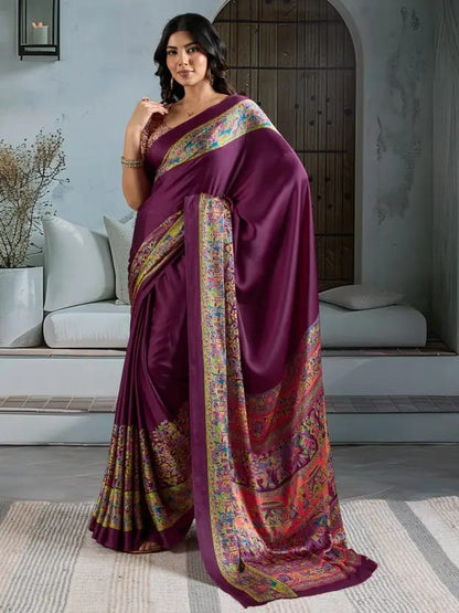 MADHUBANI  PRINTED  SAREE