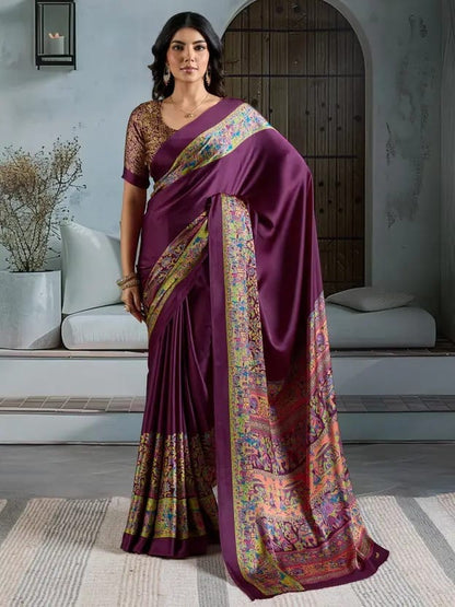 MADHUBANI  PRINTED  SAREE