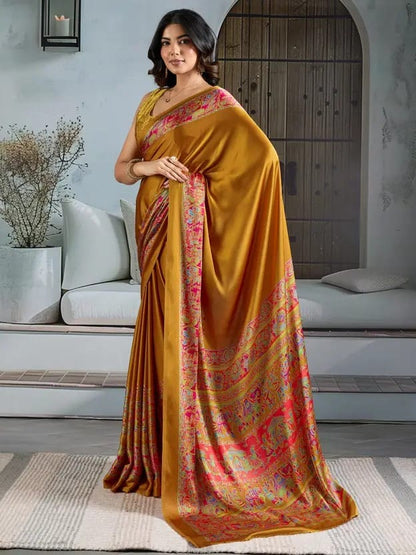 MADHUBANI  PRINTED  SAREE