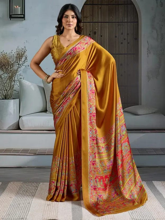 MADHUBANI  PRINTED  SAREE