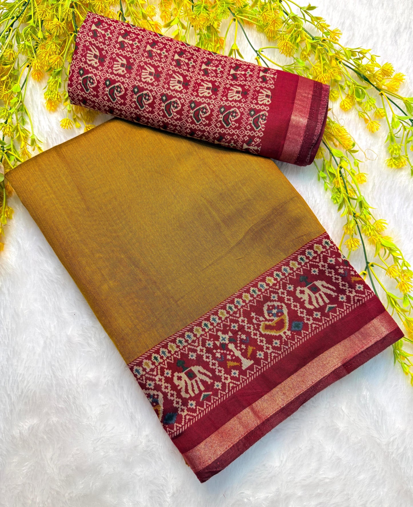 Soft mul mul cotton silk sarees  with pen kalamkari design
